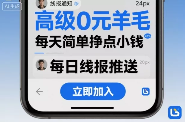 高级0元羊毛线报社群项目，每天简单挣点小钱 - 付费阅读