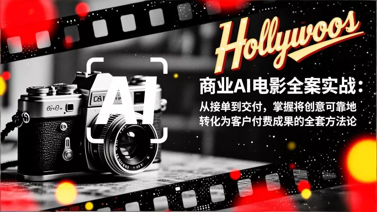商业AI电影全案实战：从接单到交付，掌握将创意可靠地转化为客户付费成果的全套方法论 - 付费阅读