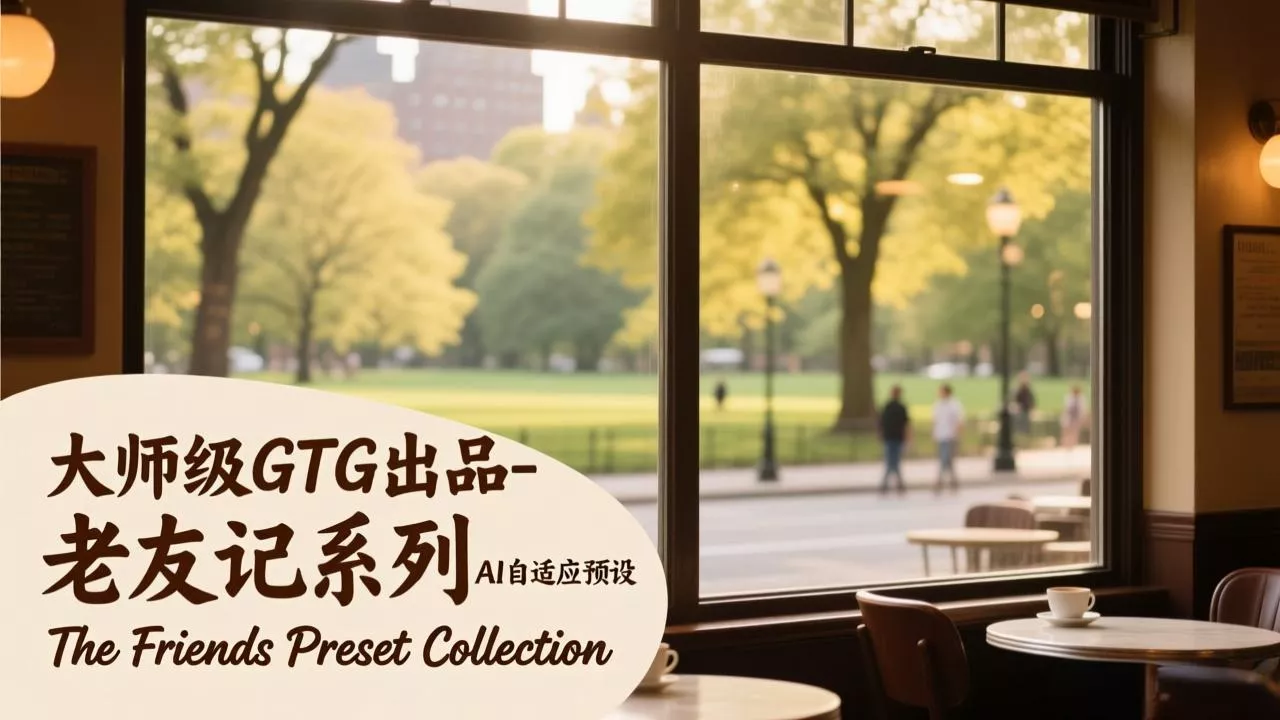 大师级GTG出品-老友记系列AI自适应预设The Friends Preset Collection - 付费阅读