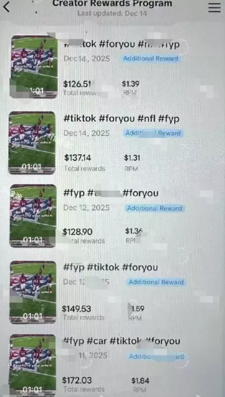Tiktok中视频体育赛道混剪原创长期玩法，靠播放量賺米，小白轻松上手