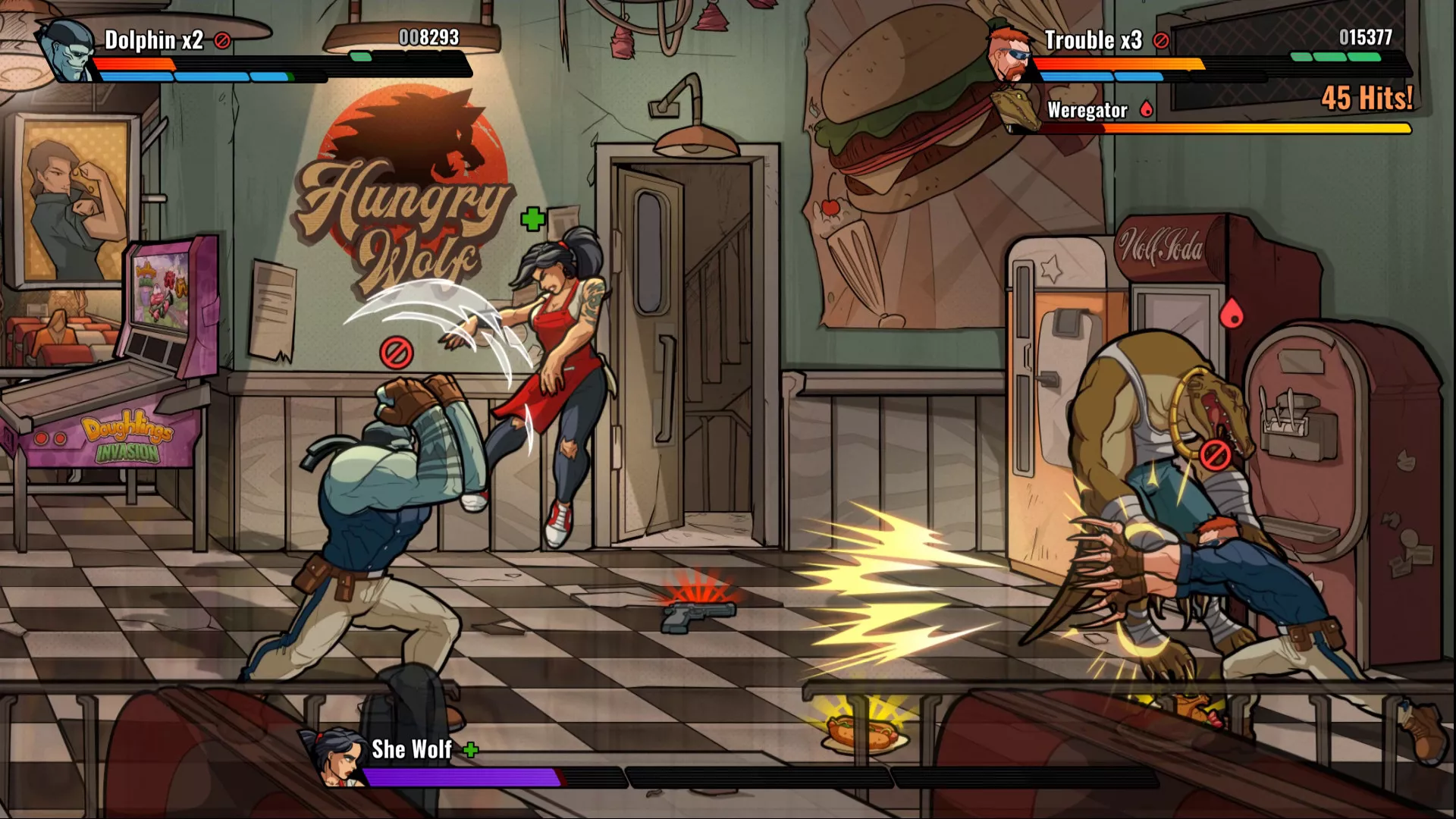 《混乱斗士 Mayhem Brawler》Switch中文版NSZ下载 – 含2.2.39补丁 - 付费阅读