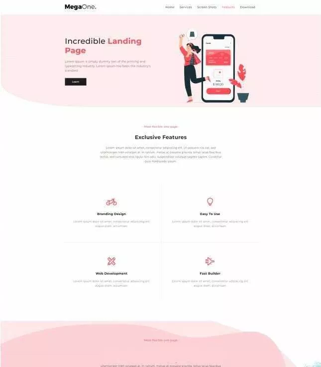 APP登录界面设计服务公司网站html模板 - 付费阅读