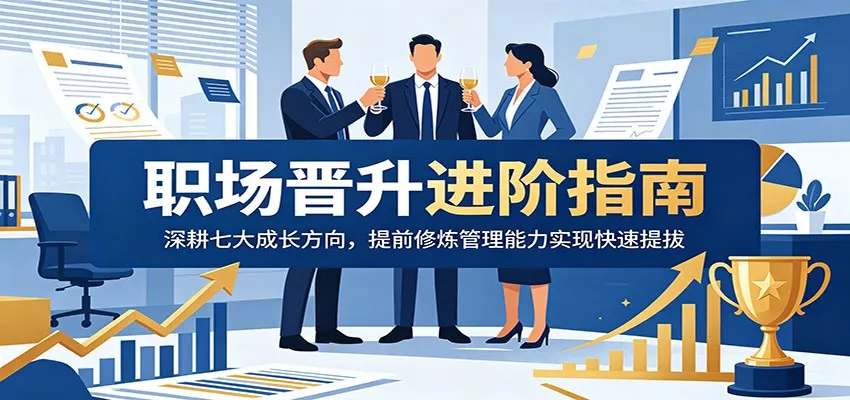 职场晋升进阶指南：深耕七大成长方向，提前修炼管理能力实现快速提拔 - 付费阅读
