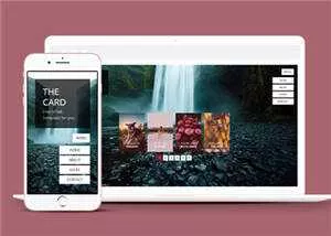 宽屏产品团队展示单页面响应式网页模板下载 - 付费阅读
