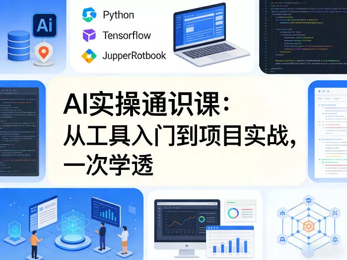 AI实操通识课，从工具入门到项目实战，一次学透 - 付费阅读