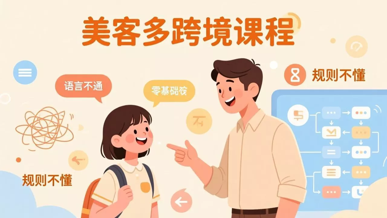 怕语言不通、怕不懂规则？零基础小白也能做的美客多跨境课，手把手带你美客多开店稳赚 - 付费阅读