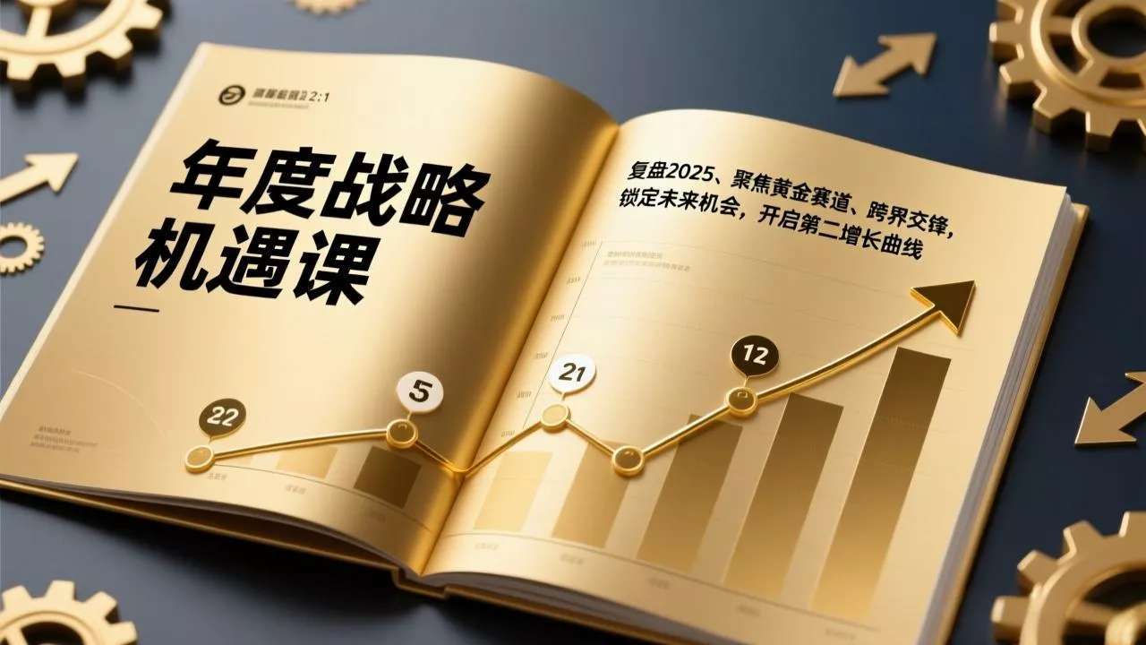 年度战略机遇课，复盘2025、聚焦黄金赛道、跨界交锋，锁定未来机会，开启第二增长曲线 - 付费阅读