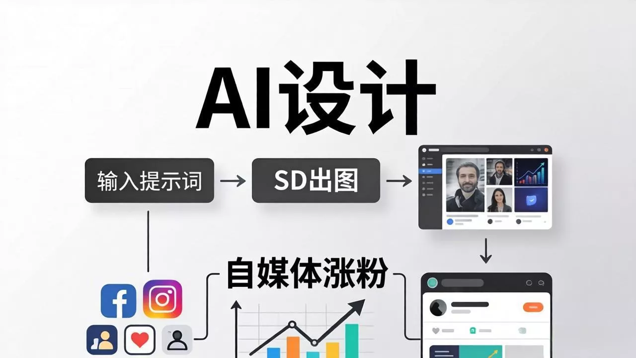 人人都是AI设计师：SD出图+自媒体涨粉一站教学，告别图文素材焦虑，AI设计让你轻松避开内卷 - 付费阅读