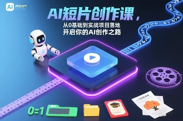 AI短片创作课，从0基础到实战项目落地，开启你的AI创作之路(更新) - 付费阅读