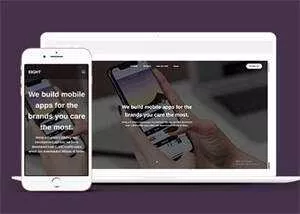 手机apps应用开发制作网页模板 - 付费阅读