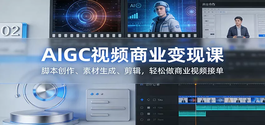 AIGC视频商业变现课：脚本创作、素材生成、剪辑，轻松做商业视频接单 - 付费阅读