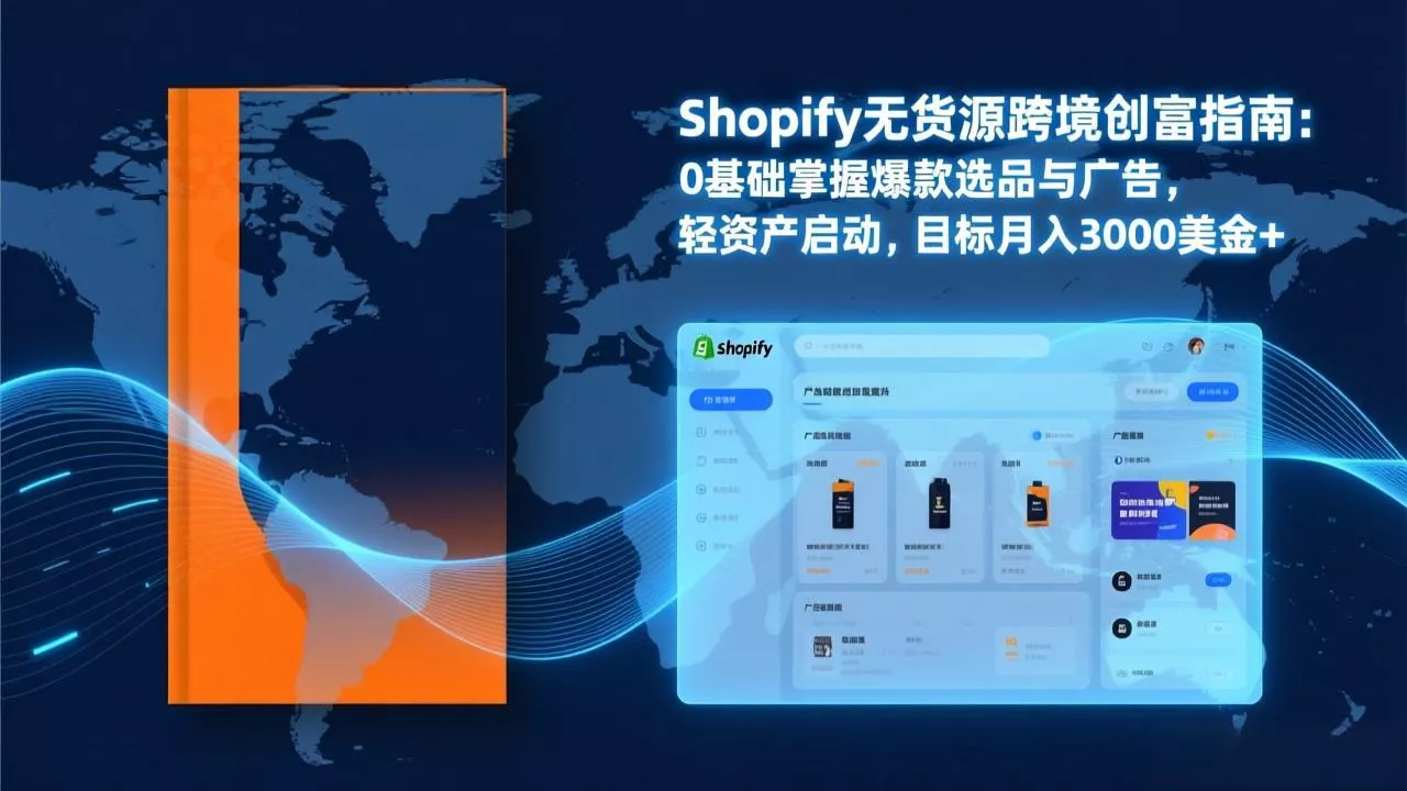 Shopify爆款打法实战：从选品到广告投放，复制爆款模型，驱动独立站月销售额破万刀 - 付费阅读