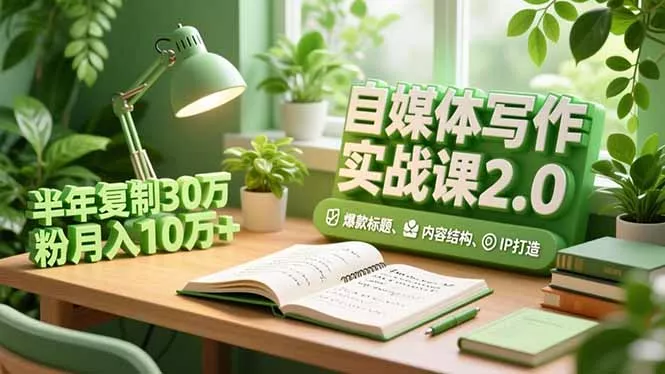 自媒体写作实战课2.0，爆款标题、内容结构、IP打造，半年复制30万粉月入10万+ - 付费阅读