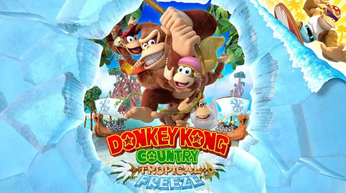 《大金刚：热带寒流 Donkey Kong Country: Tropical Freeze》Switch英文版NSP下载 – 含1.0.2补丁 - 付费阅读