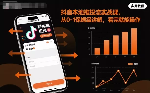 抖音本地推投流实战课，从0-1保姆级讲解，看完就能操作 - 付费阅读