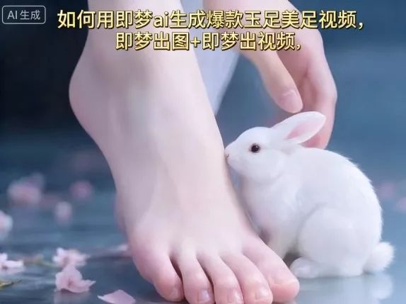 如何用即梦ai生成爆款玉足美足视频，即梦出图+即梦出视频，快速涨粉 - 付费阅读