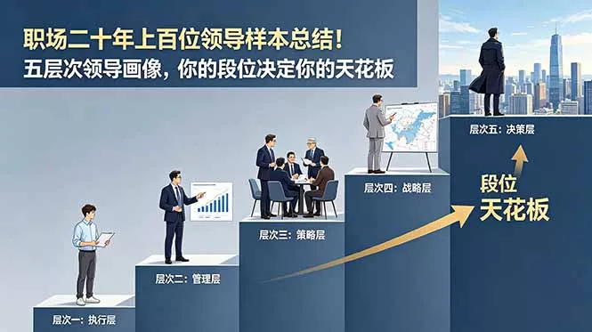 付费文章：职场二十年上百位领导样本总结！五层次领导画像，你的段位决定你的天花板 - 付费阅读