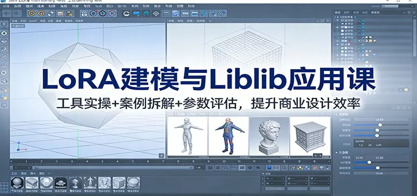 LoRA建模与Liblib应用课：工具实操+案例拆解+参数评估，提升商业设计效率 - 付费阅读