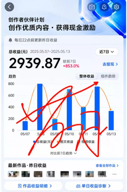 抖音24W粉丝博主的每日热点信息差教学，吃透创作者伙伴计划流量规则，抓时效热点放大账号播放、涨粉与变现收益