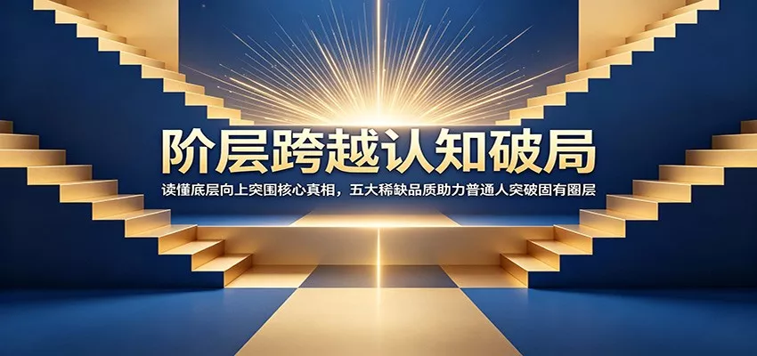阶层跨越认知破局：读懂底层向上突围核心真相，五大稀缺品质助力普通人突破固有圈层 - 付费阅读