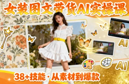 女装图文带货的AI实操课 - 付费阅读