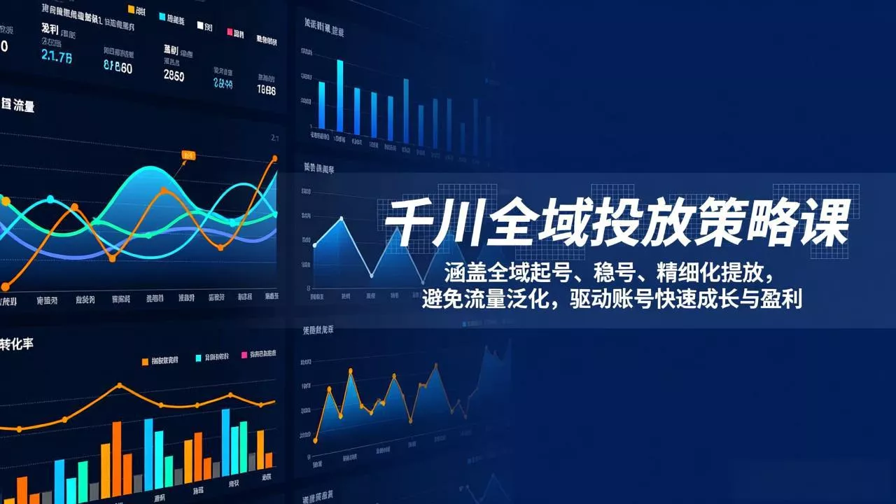 千川全域投放策略课：涵盖全域起号、稳号、精细化投放，避免流量泛化，驱动账号快速成长与盈利 - 付费阅读