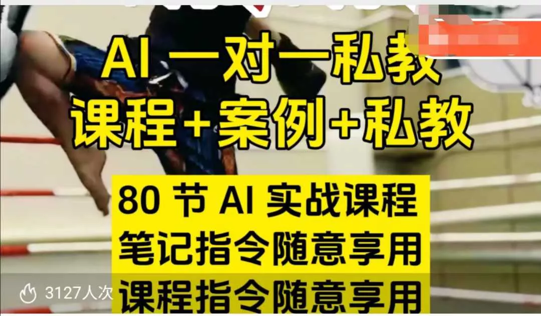 AI指令实战课，课程+案例，80节AI实战课程，笔记指令随意享用，课程指令随意享用(更新26年3月) - 付费阅读