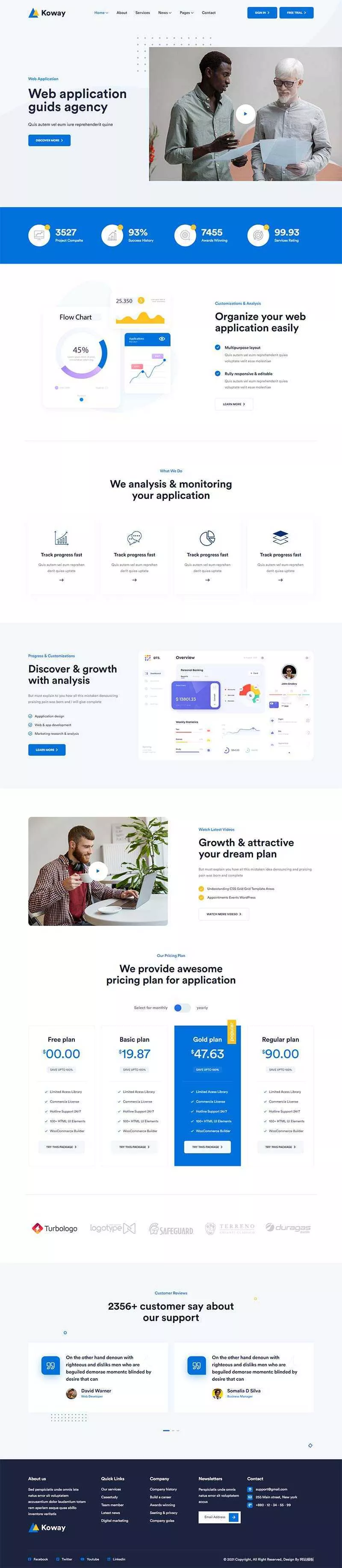 bootstrap多功能IT软件技术公司官网html模板 - 付费阅读
