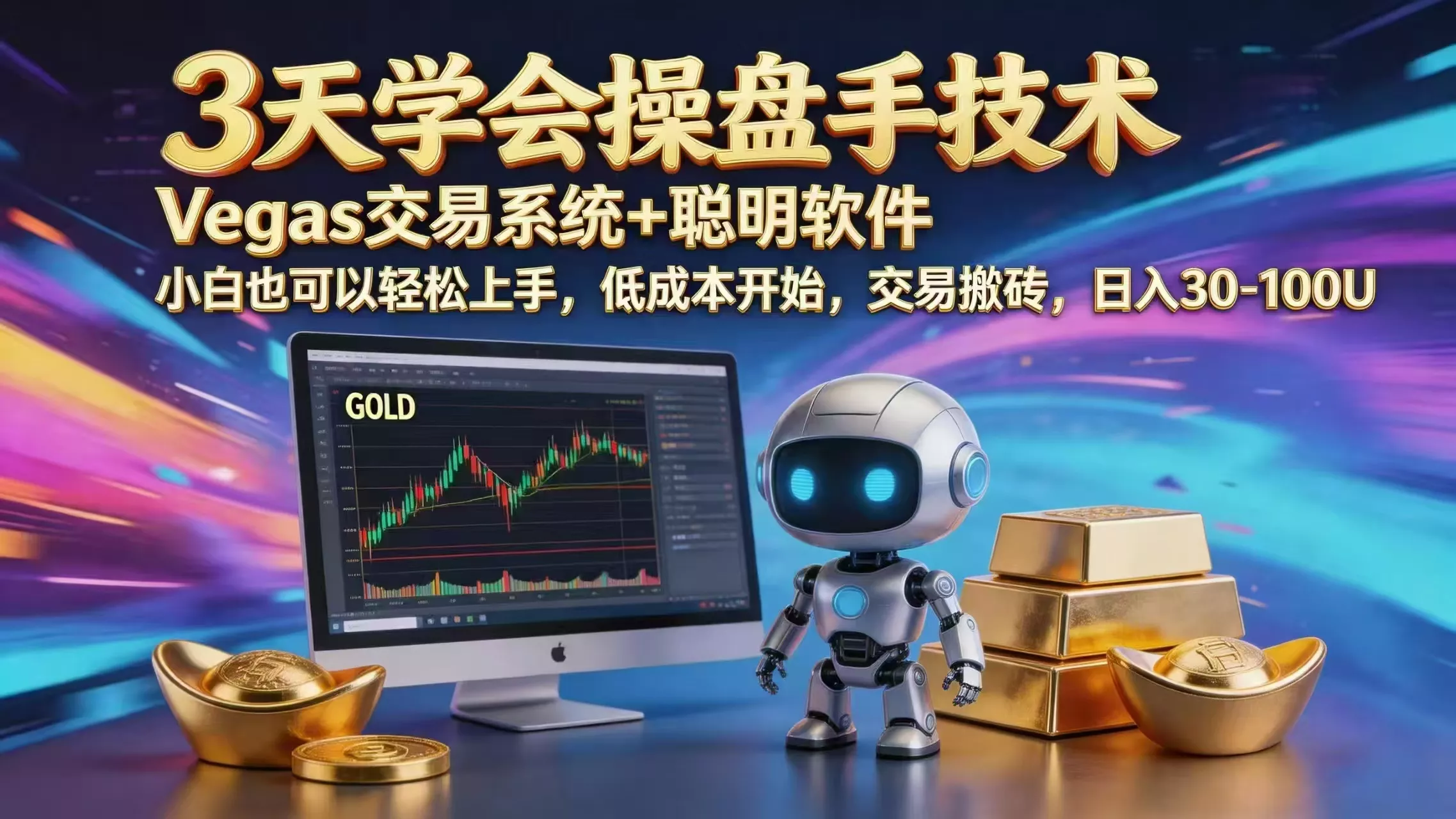 三天学会操盘手技术，vegas技术+聪明软件，小白也可以轻松上手，日入1000+ - 付费阅读