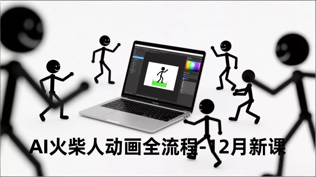 AI火柴人动画全流程-12月新课，文案生成、声音克隆、视频剪辑，零基础快速产出动画 - 付费阅读