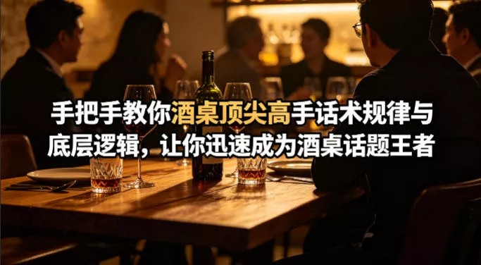 付费文章：手把手教你酒桌顶尖高手话术规律与底层逻辑，让你迅速成为酒桌话题王者(二十年全网独家经验分享) - 付费阅读