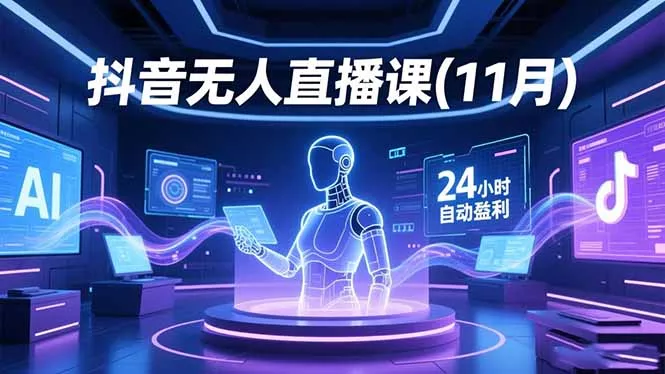 抖音无人直播课(11月 - 付费阅读