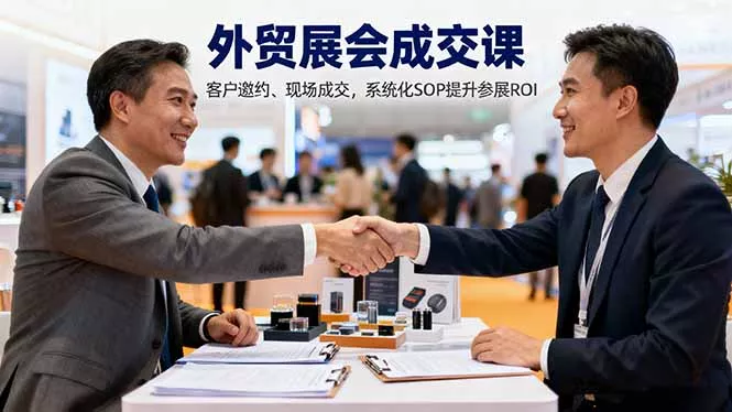 外贸展会成交课，含目标制定、客户邀约、现场成交，系统化SOP提升参展ROI - 付费阅读