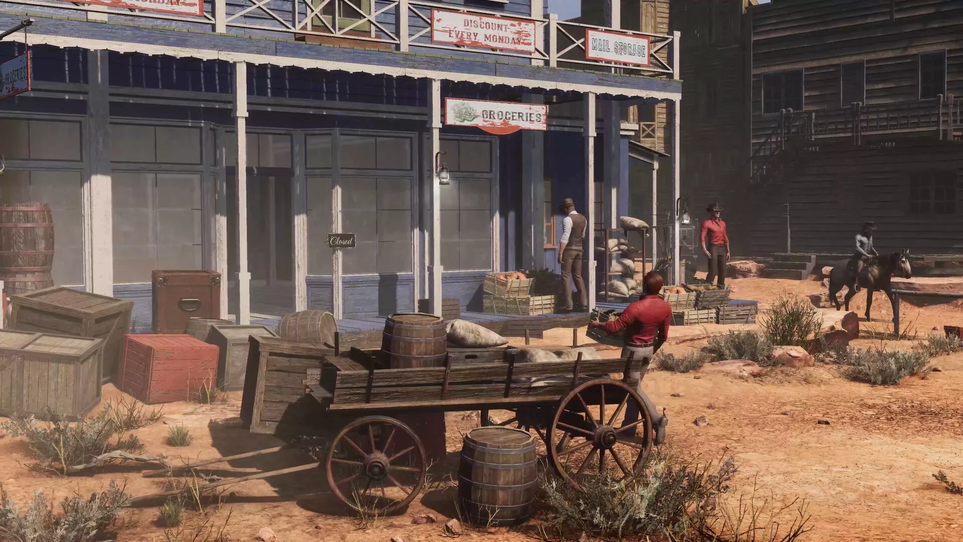 《牛仔镇杂货铺/Wild West Supermarket Simulator》PC中文版下载-含Build.21258294
