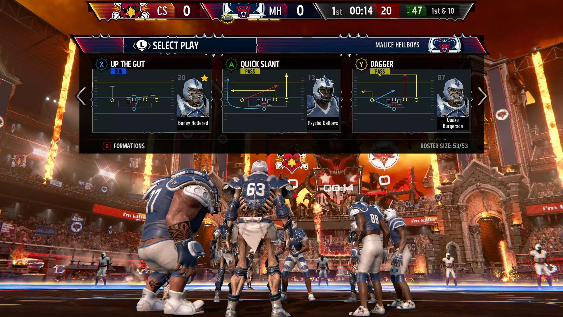 《异形橄榄球联盟2/Mutant Football League 2》PC英文版下载-含Build.21105156
