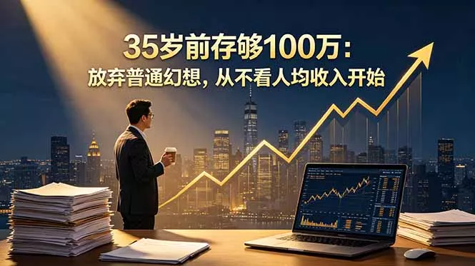 35岁前存够100万：放弃普通幻想，从不看人均收入开始 - 付费阅读