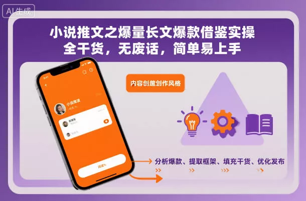 小说推文之爆量长文爆款借鉴实操，全干货，无废话，简单易上手 - 付费阅读
