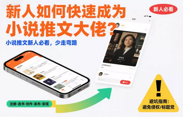 新人如何快速成为小说推文大佬？小说推文新人必看，少走弯路 - 付费阅读